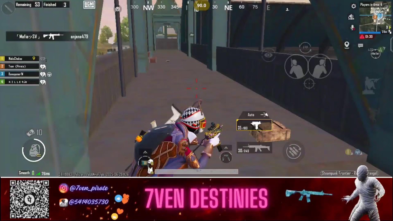 iQOO NEO 10 || #bgmi fps test || 90fps stable or what?