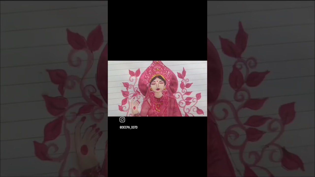 Painting of Indian goddess.... 