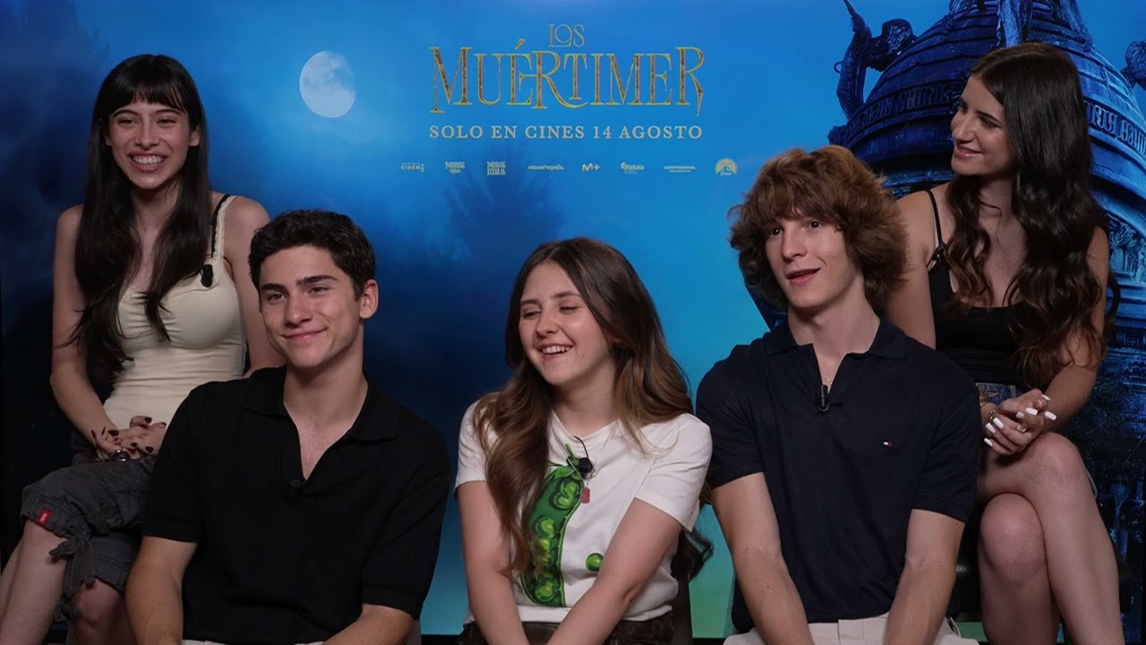 Entrevista a Álvaro Armero y el cast de Los Muértimer, disponible en cines el 14 de Agosto