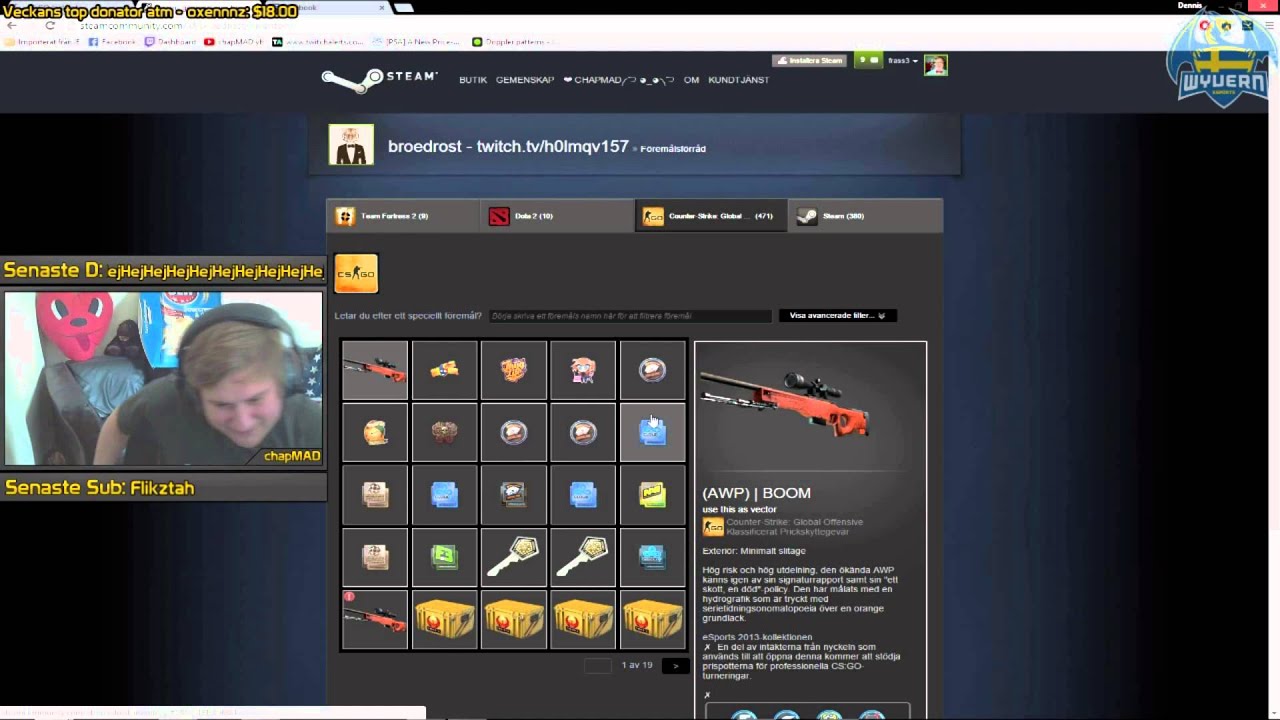 BroedrostTV | $1726 and $2190 CSGOJackpot w/ chapMAD & Anomaly (ENG SUBS)