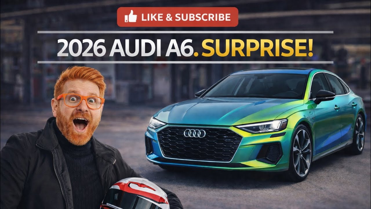 Three Screens, Real Power, No Nonsense: Why the 2026 Audi A6 Works