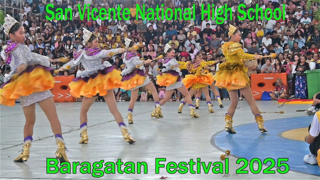 San Vicente National Hi School Drum & Lyre #baragatanfestival2025 #palawanevents #sanvicentepalawan