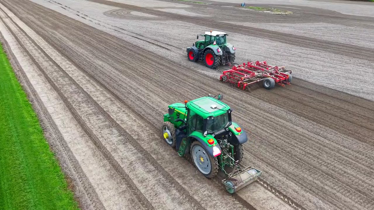 Siew buraka ćwikłowego | Fendt 819 Vario | John Deere 6150 M | Ursus C-330