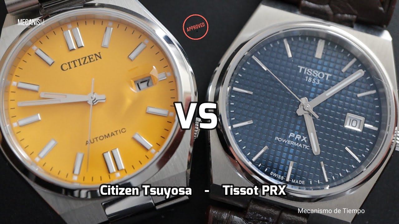 Citizen Tsuyosa vs Tissot PRX 80 ¿Cuál es mejor? #tsuyosa #prx #ctizen #tissot #mdt