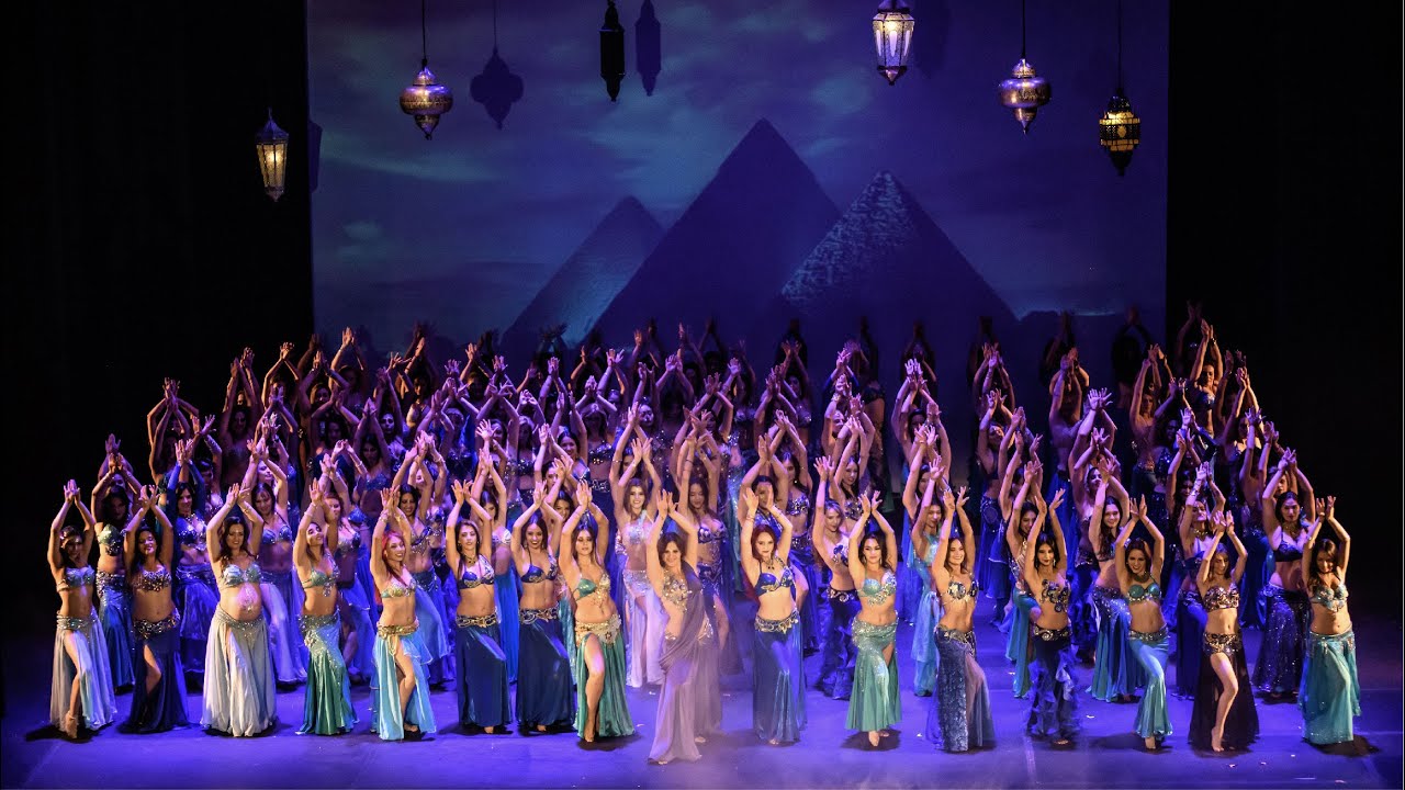 Danza Árabe Compañía Prem Shakti Antonina Canal, Espectáculo Faraónica Teatro Colón junio 2019