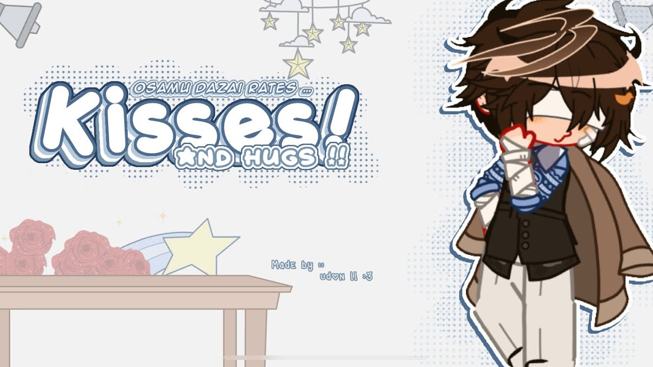 ꒰🩹꒱┆﹒Dazai rates kisses & hugs !! :3 ﹒⟢ 1.75x !!