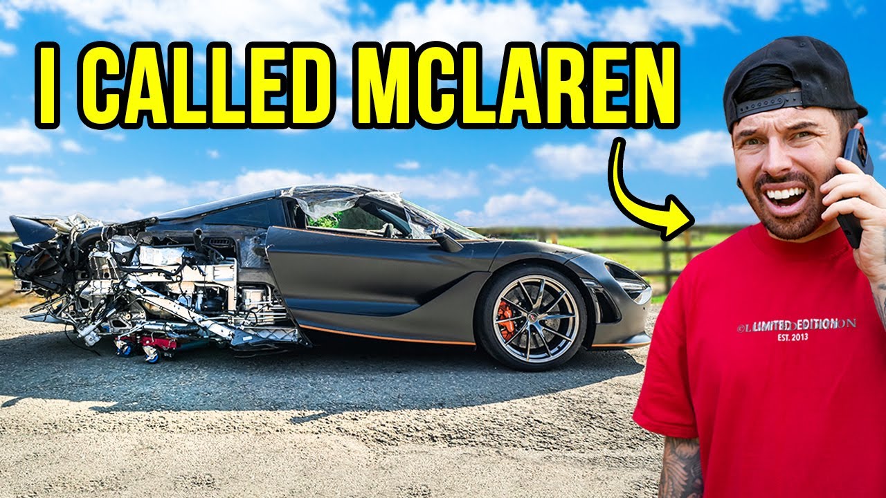 REBUILDING A WRECKED MCLAREN 720S | PT1