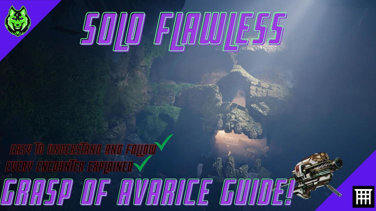 Destiny 2: How ANYONE Can Solo Flawless Grasp Of Avarice! Full Guide an Walkthrough!