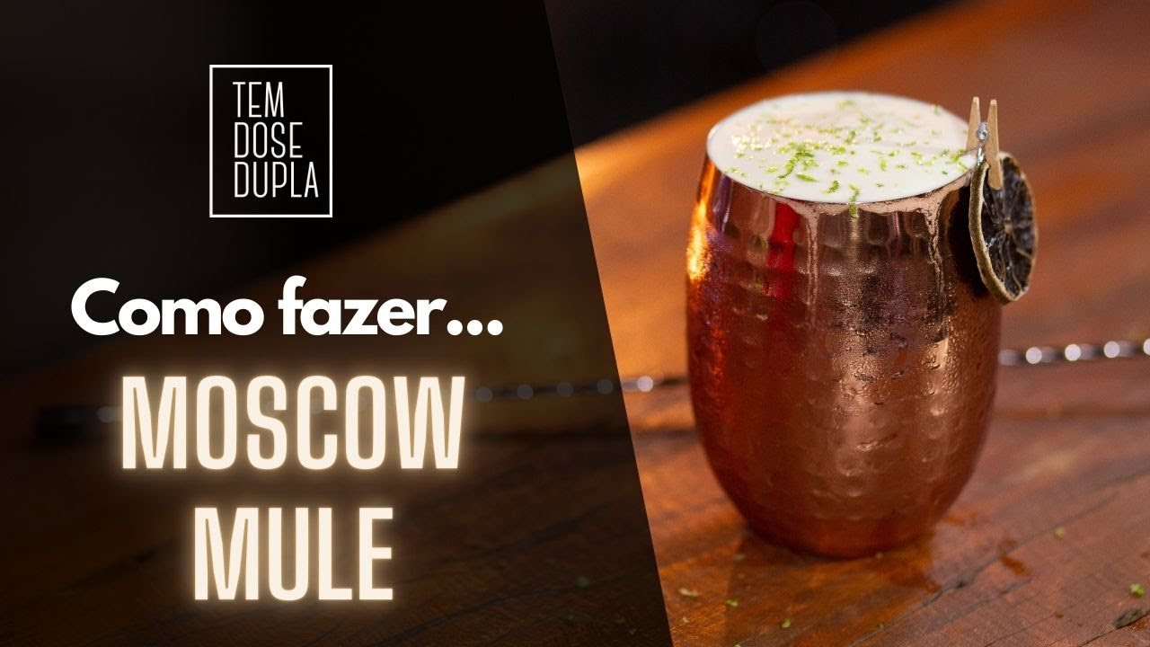COMO FAZER MOSCOW MULE ORIGINAL