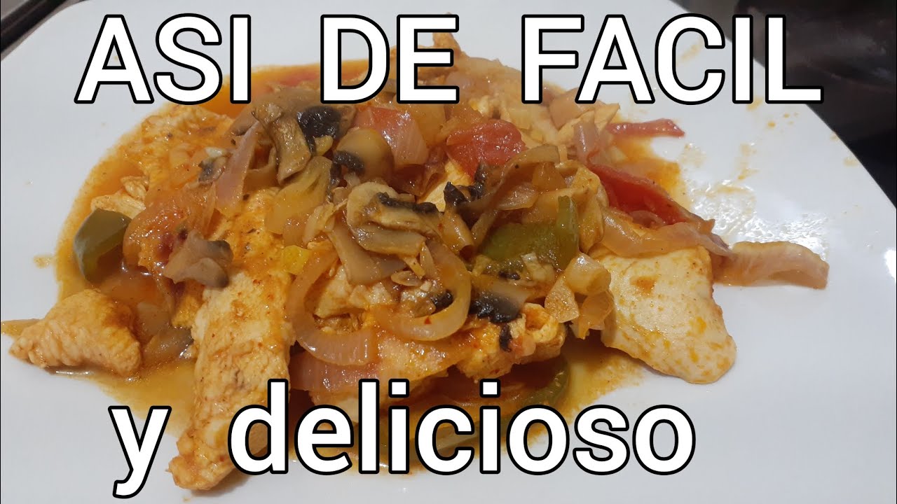 🔴POLLO CON CHAMPIÑONES 