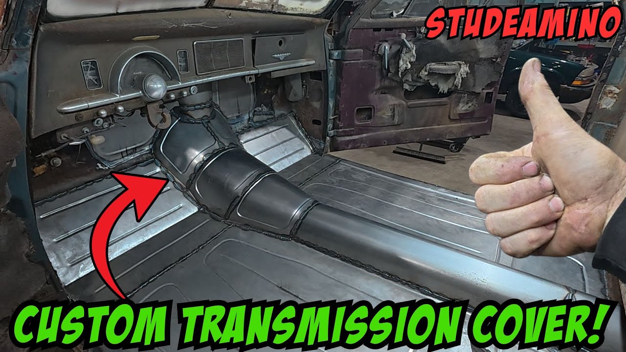 Building a Custom Transmission Cover and Tunnel for the Studebaker aka The Studeamino!