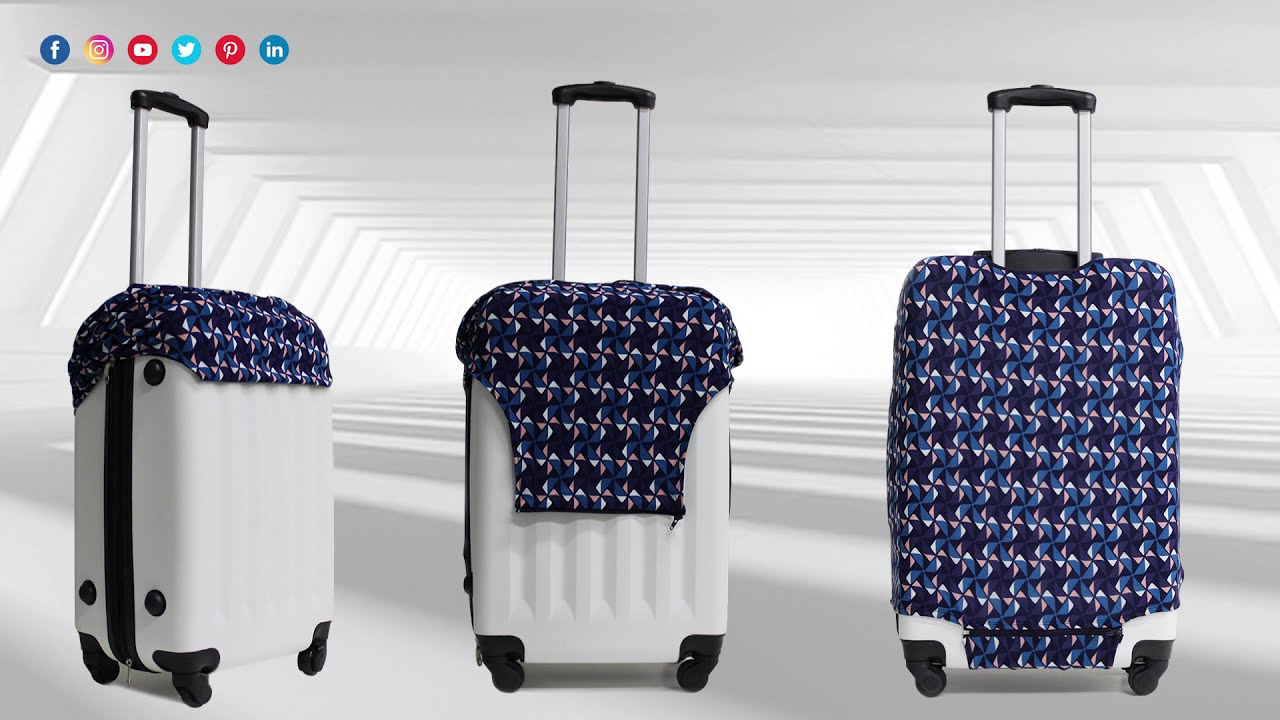 Como Proteger a sua Mala de Viagem nos Aeroportos | Capa para Mala de Viagem | Adomes Decoração