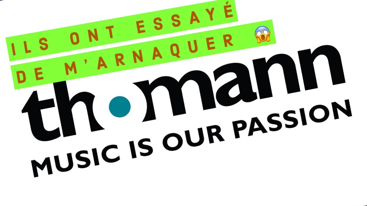 Comment #Thomann a essayé de m’arnaquer !