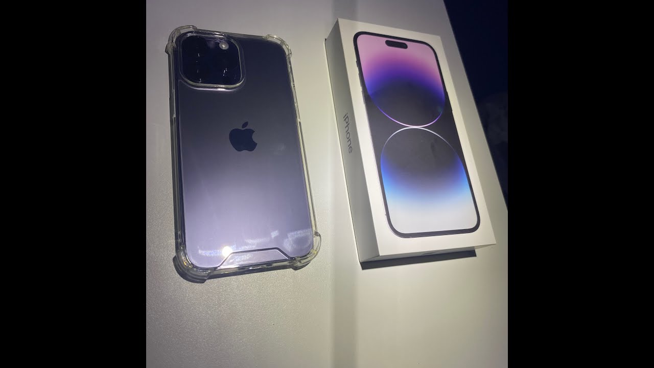 IPhone 14 Pro Max Deep Purple 256GB Unboxing 🟣  + Accessories