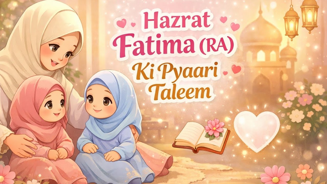 Hazrat Fatima (RA) Ki Zindagi | Kids Islamic Story in Urdu