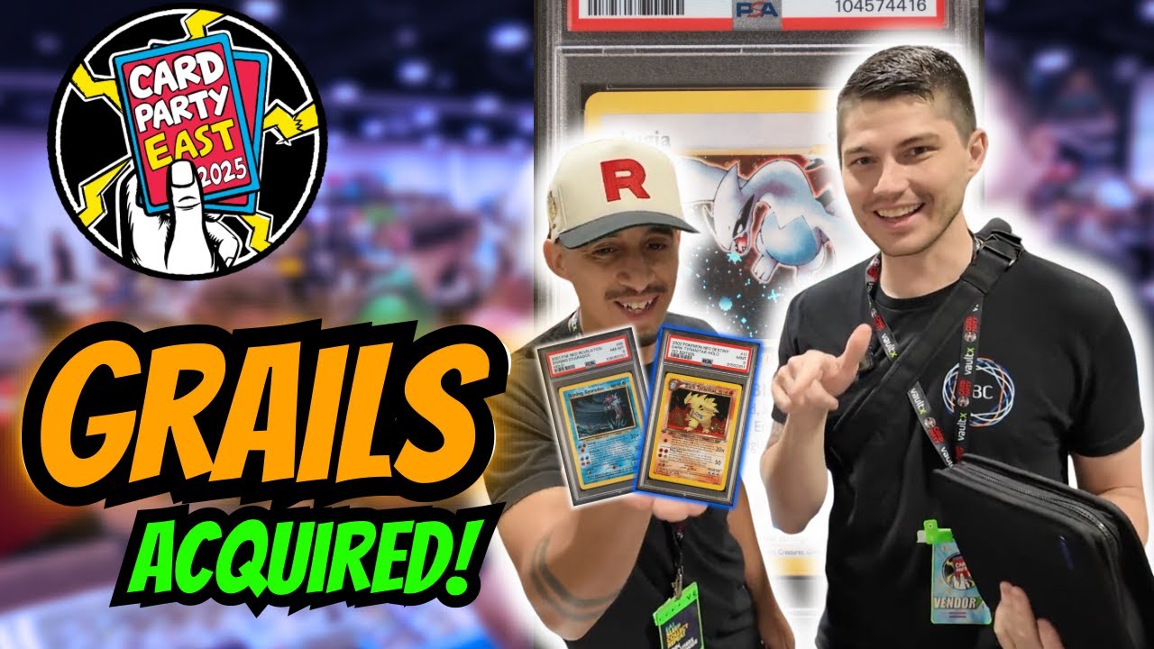 It Went Down and Around Then Zipped Upward | Card Party Tampa FL 2025 Pokemon Card VENDOR POV