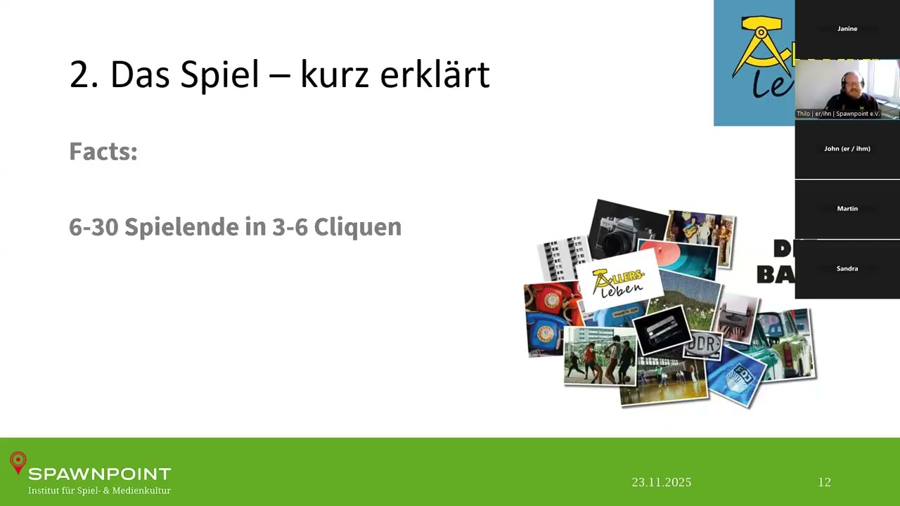 eduRPG Barcamp 2025 - Allersleben - Ein Biografiespiel zum Aufwachsen in der DDR (Thilo Eisermann)
