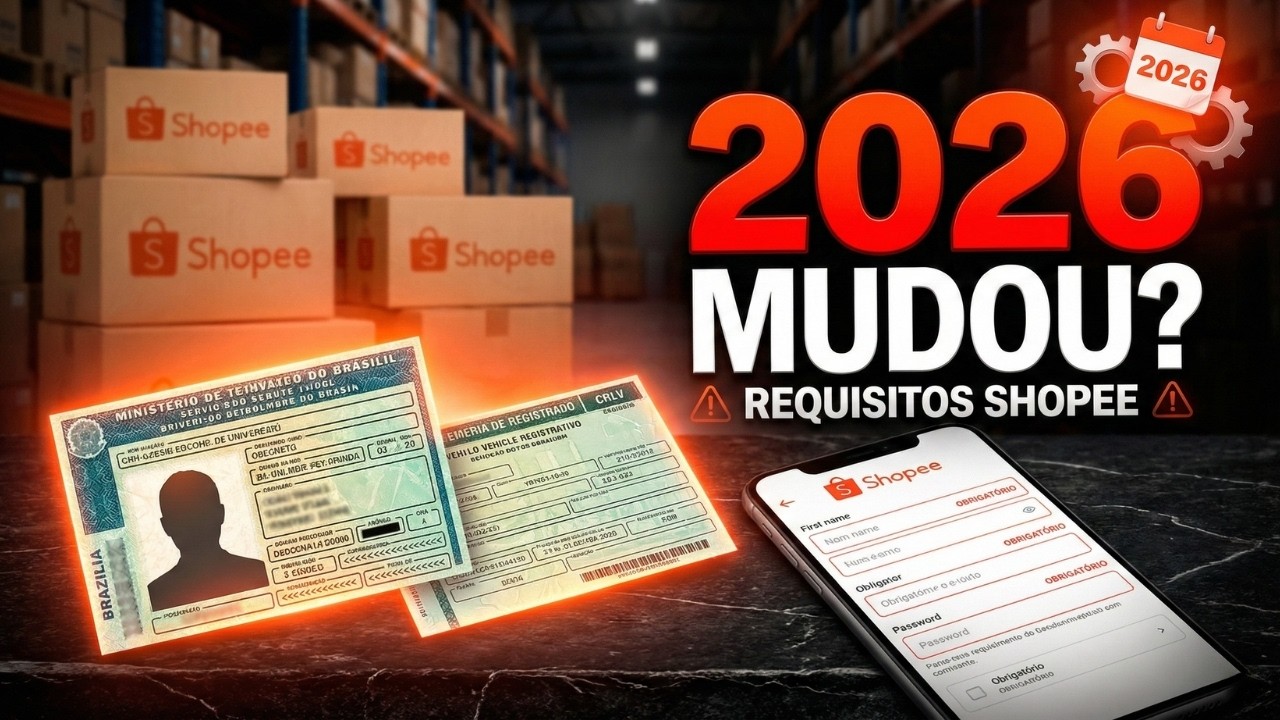 2026 | Requisitos para fazer entregas pela Shopee