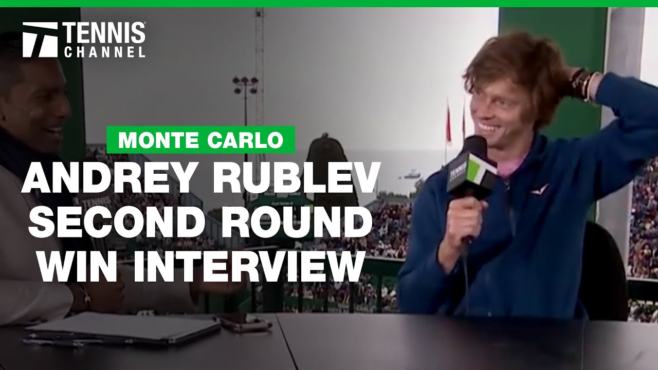Andrey Rublev Can't Stop Laughing About New Coach Marat Safin 🤭 | 2025 Monte Carlo