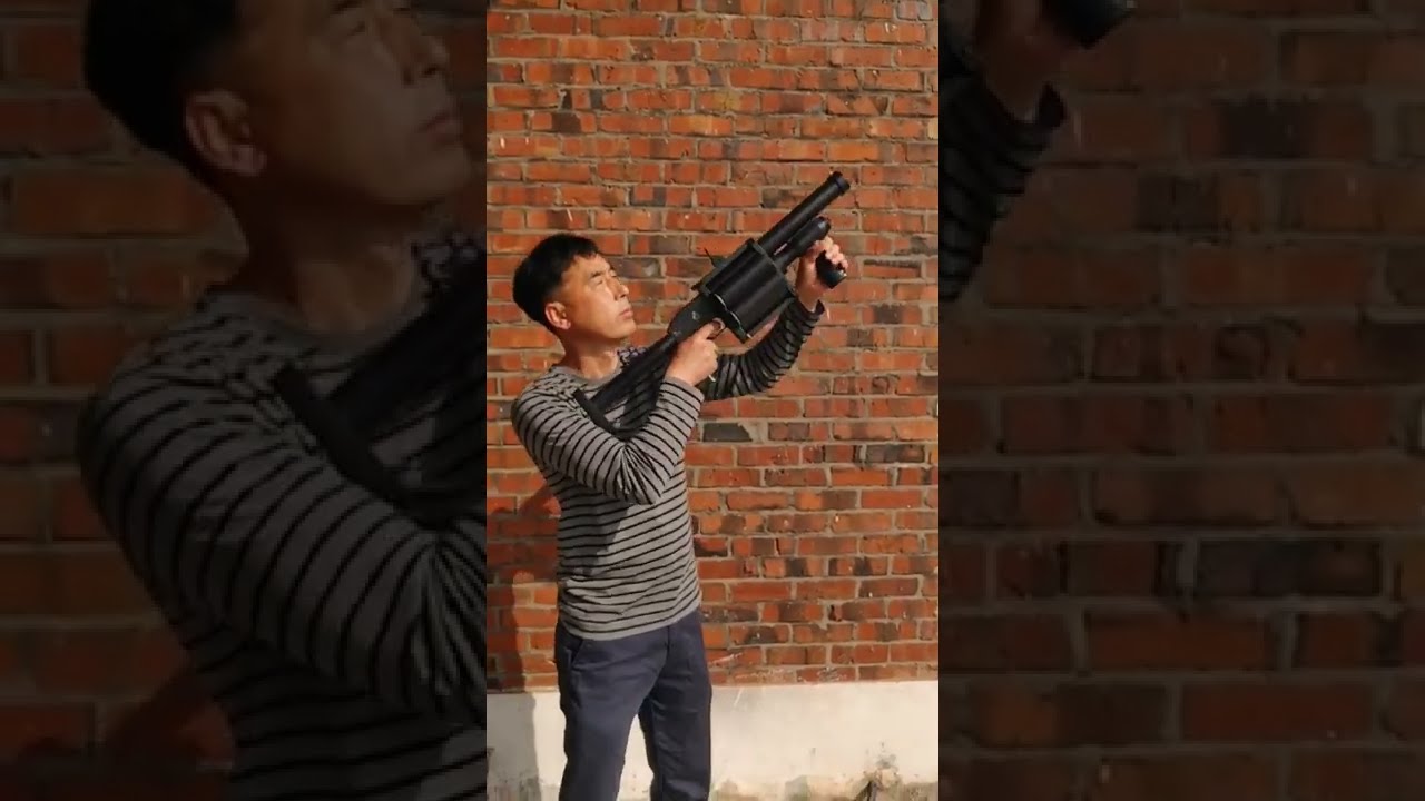 6 Rounds Gas Launcher Blank Fire