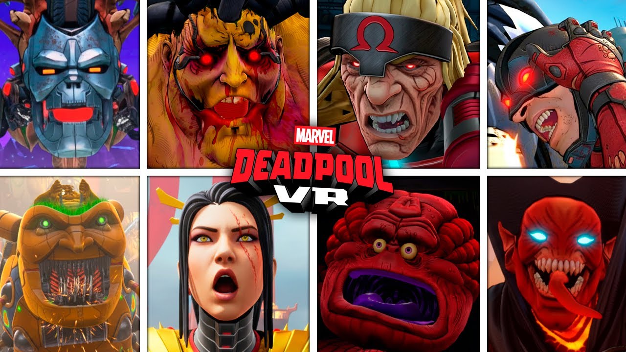 Marvel’s Deadpool VR - All Bosses + Ending (Showcase)