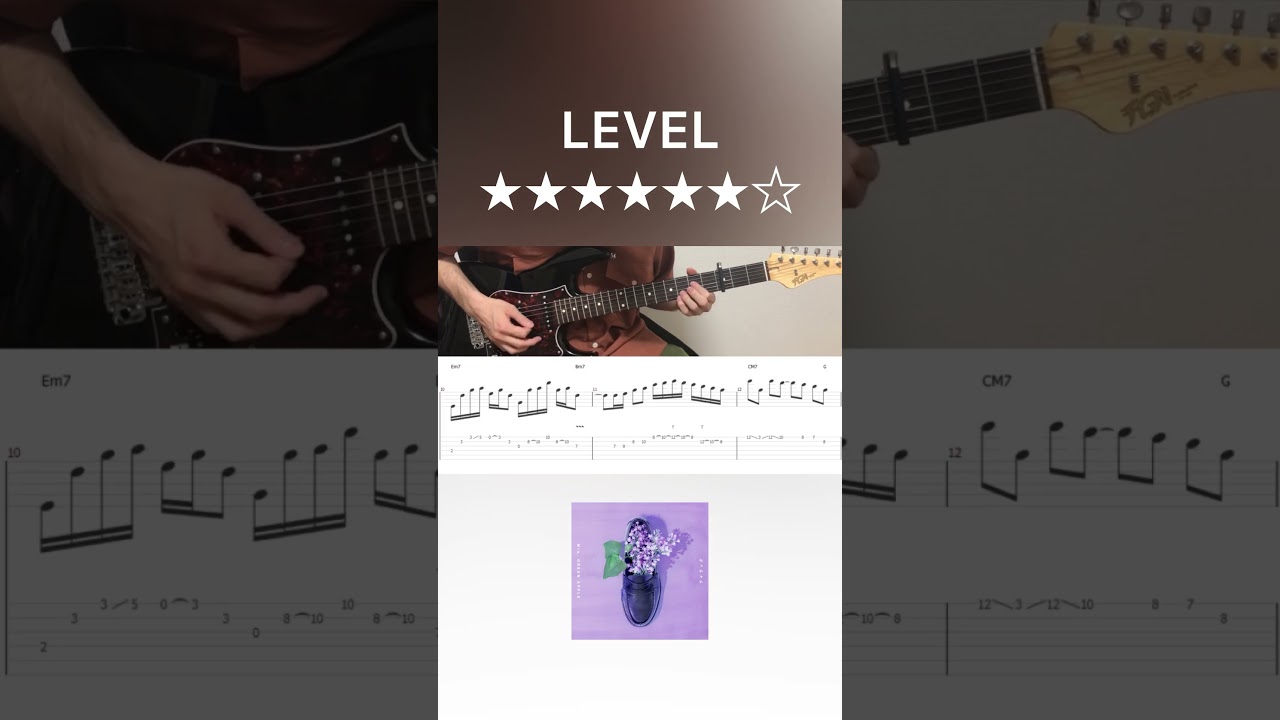 Mrs. GREEN APPLE - ライラック Lilac (guitar cover with tabs & chords)