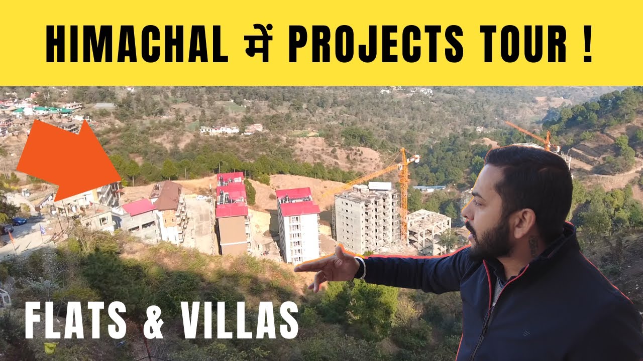 Top 3 In Himachal | Flats & Villas In Kasauli & Solan |3 Projects Tour