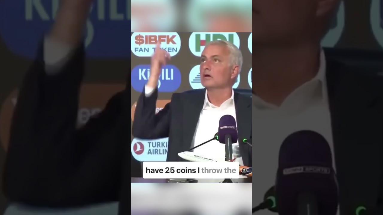 Jose Mourinho funny comments. 