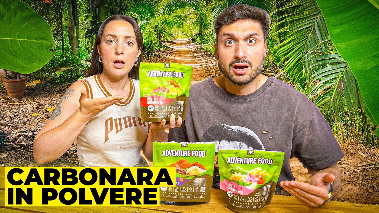 MANGIAMO LA CARBONARA IN POLVERE: STIAMO MALE 🍝​ | TONY IPANTS & JESUISIL