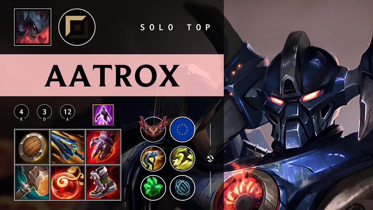 Aatrox Top vs Renekton - EUW Grandmaster Patch 26.02
