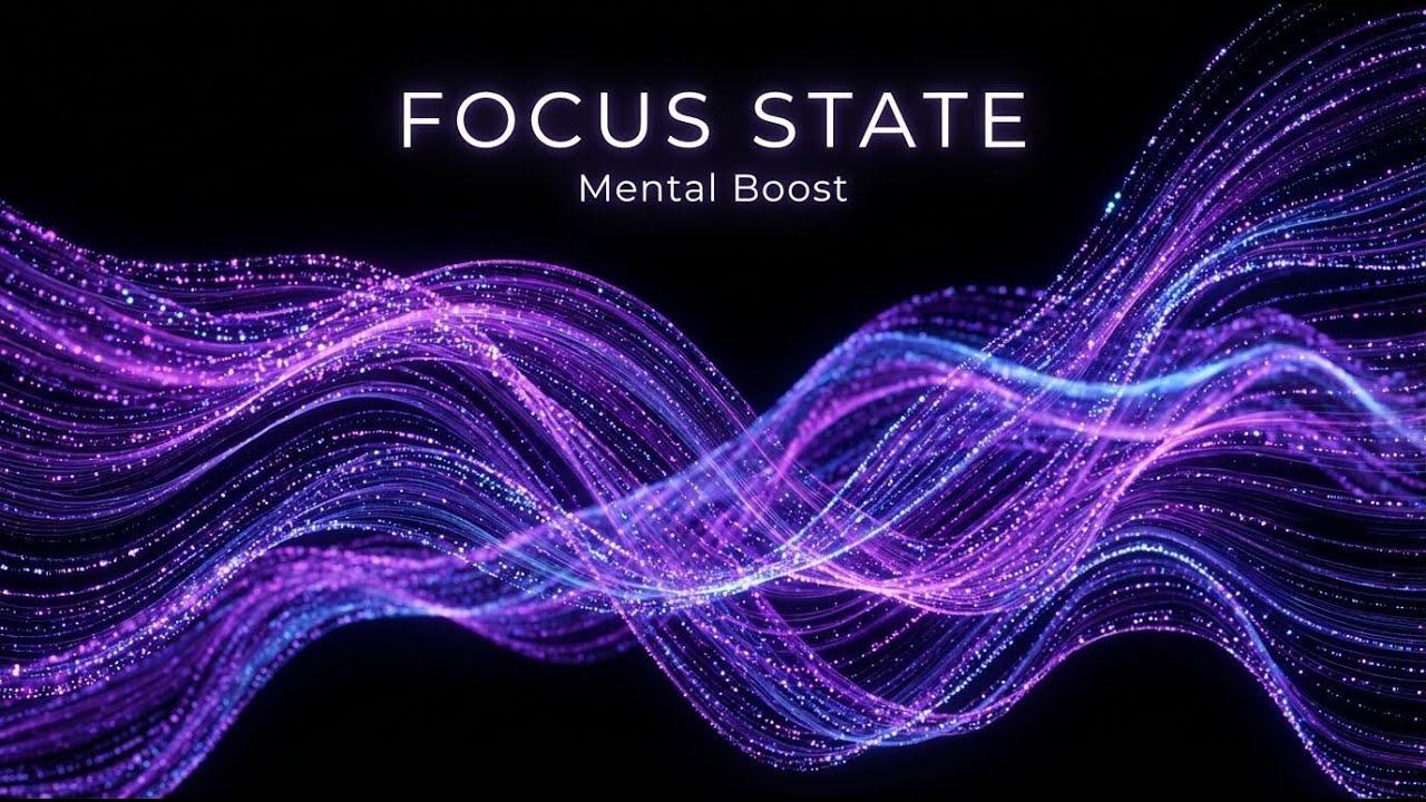 🔴 LIVE Focus Power Study – 40Hz Gamma Brainwaves for Work and Learning