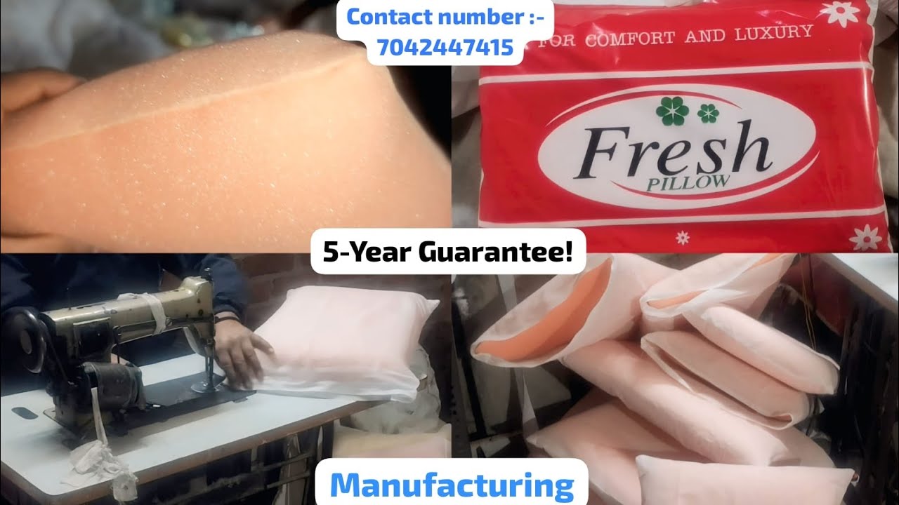 PILLOW MANUFACTURING PROCESS #wholesale #business @textiles7015 ORDER PILLOW DIRECT FROM FACTORY 