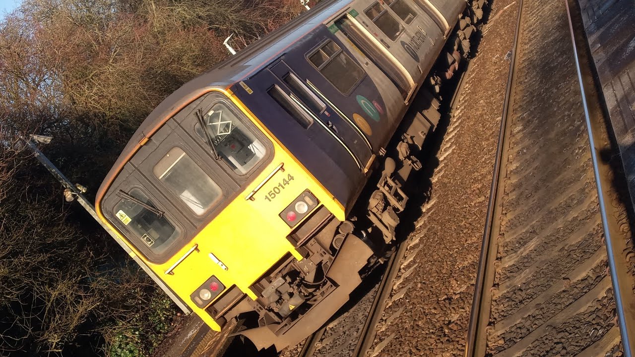 Trains at moston Saturday 10th  January 2026 calder valley line ) 😁