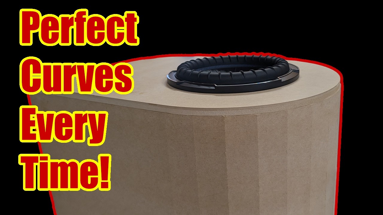 A better way to kerf bend your subwoofer port.