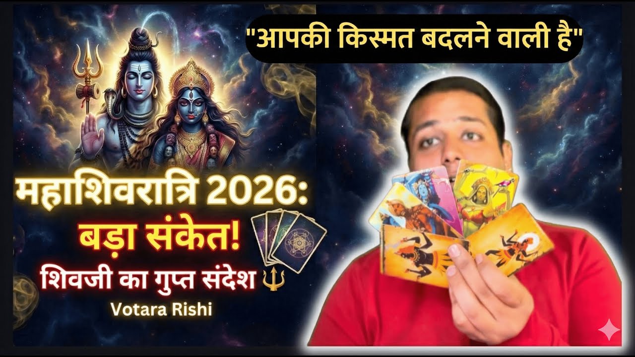 महाशिवरात्रि 2026: यह 2 कार्ड्स आपकी किस्मत बदल देंगे! 🔱 Urgent Message #maakali #mahashivratri2026