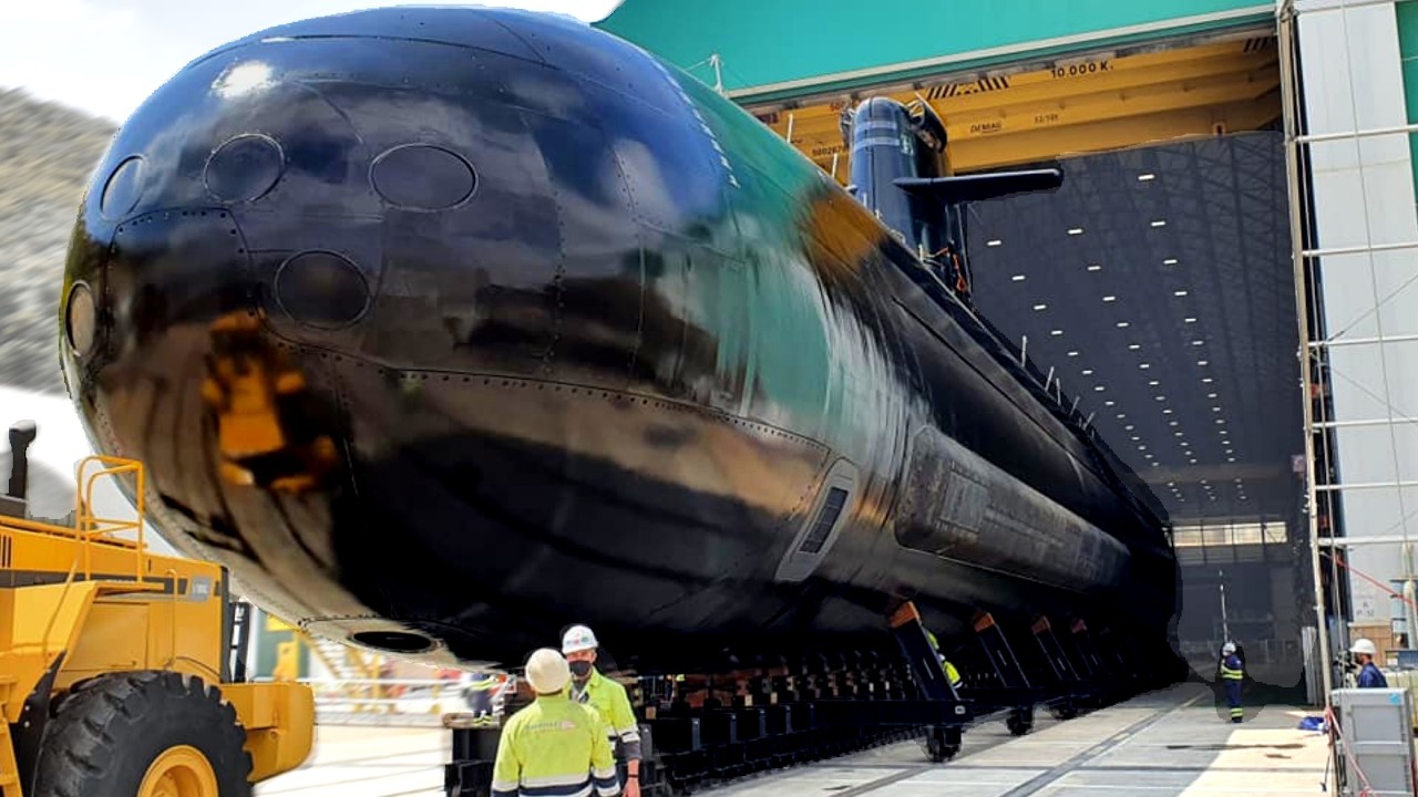 US Submarine Shipbuilding process &ndash; Inside Classified defense manufacturing facility