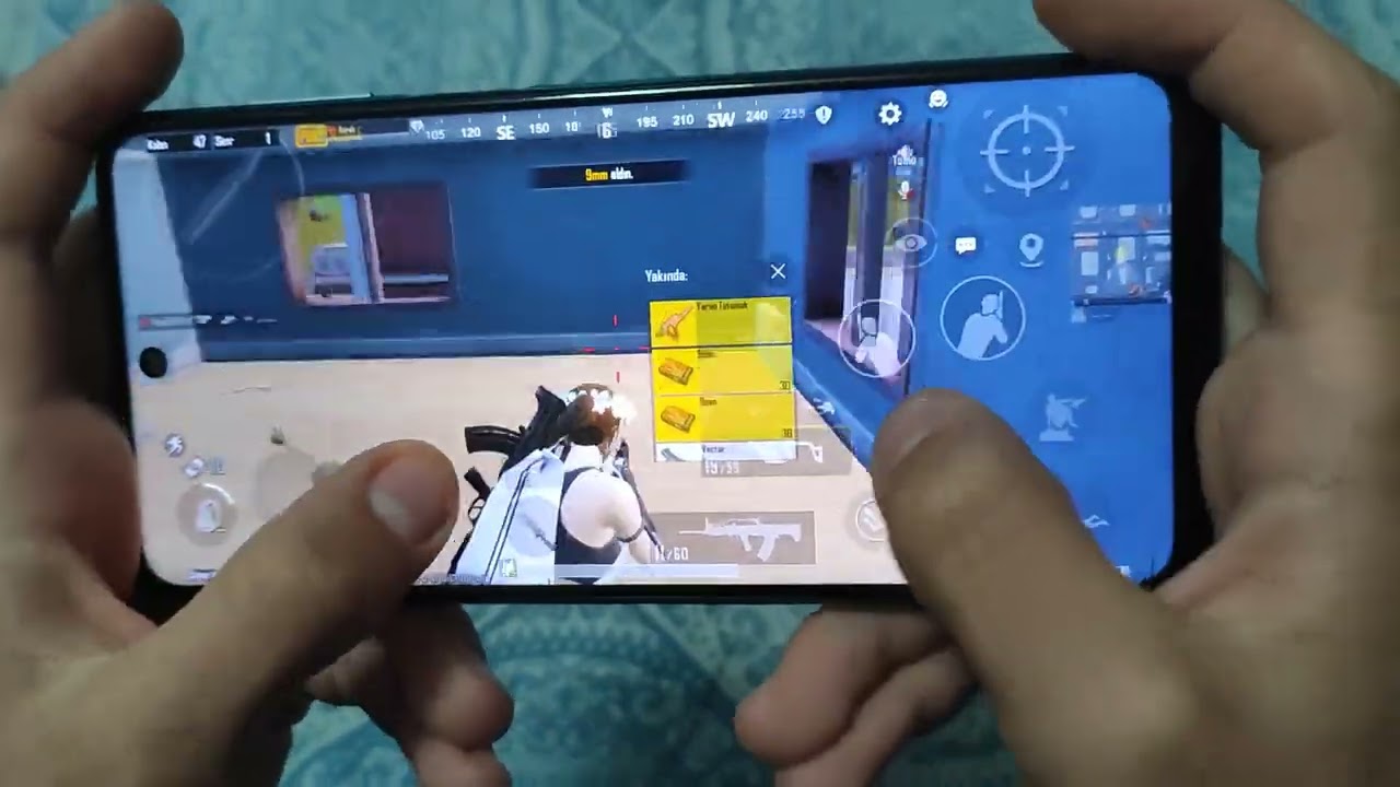 Redmi note 9 pro pubg test /gaming test /handcam test