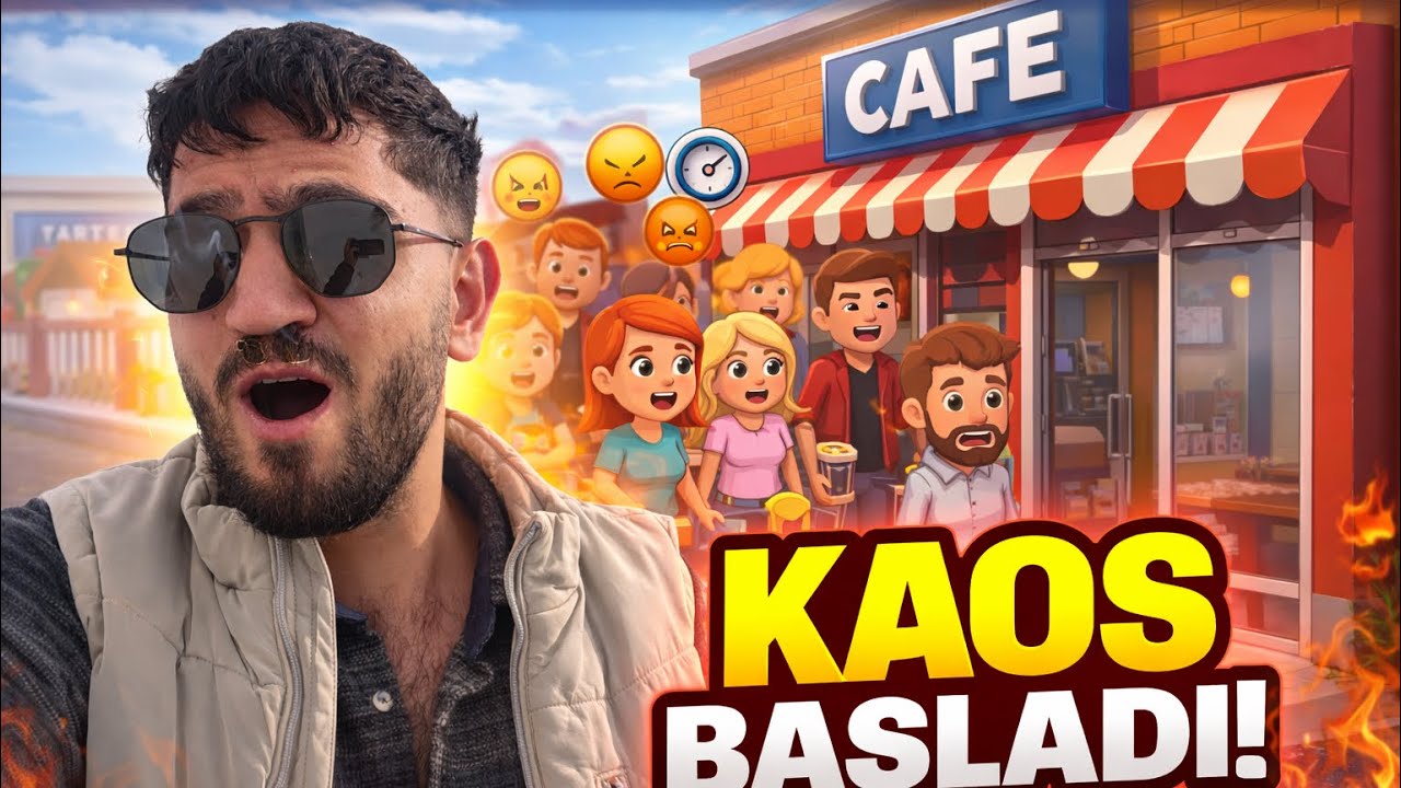 EMİN KAOS'TAN KAOSLU KAFE! CAFE MARKET MANAGER