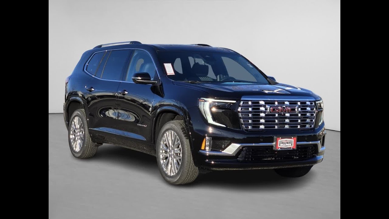 2026 GMC Acadia AWD Denali Billings, Bozeman, Helena, Missoula, Great Falls MT