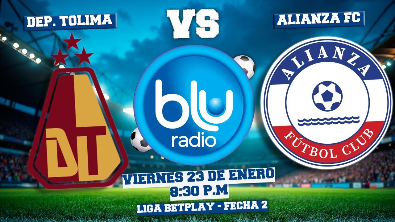 🔴 EN VIVO 🔴 DEPORTES TOLIMA VS ALIANZA FC | LIGA BETPLAY | FECHA 2
