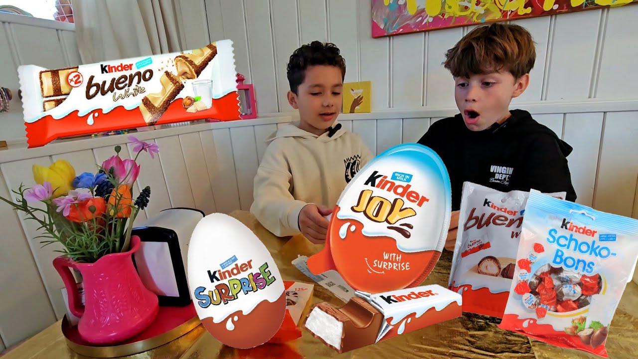 🍟 #9 Kinder Chocolade Taste Test 🍫