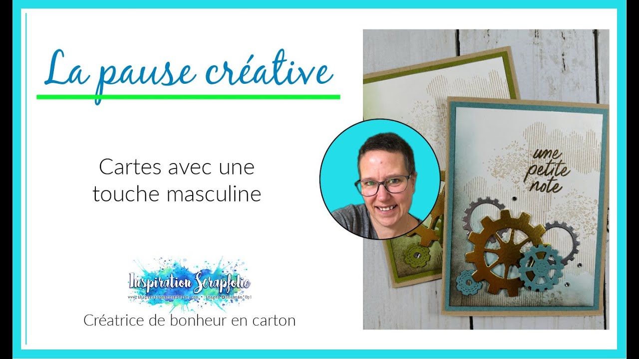 Cartes avec une touche masculine - Stampin'Up!