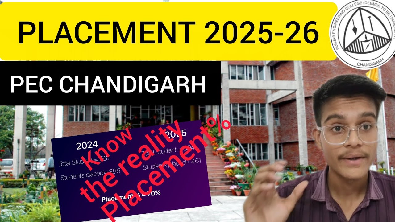 PEC Chandigarh Placements EXPOSED 😳 Admission Se Pehle Dekh Lo!