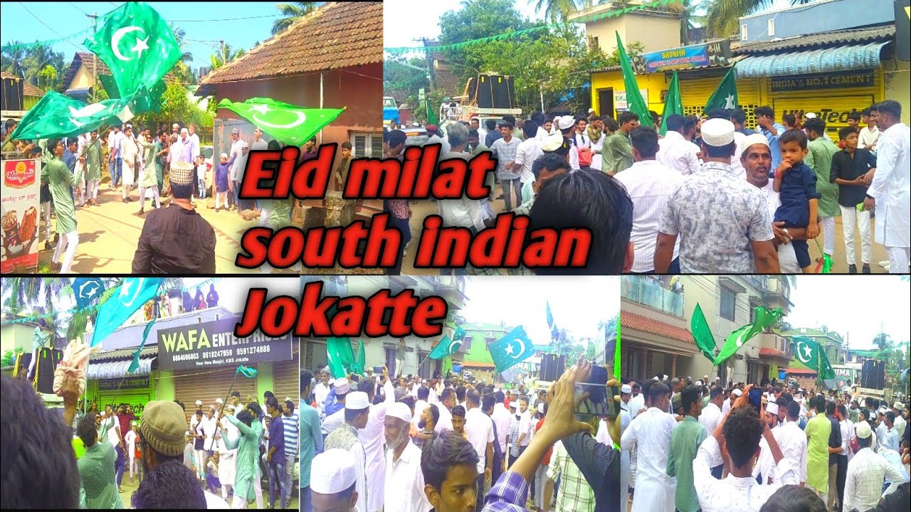 Eid milat Mubarak South Indian Jokatte Maszid Live video @HussainAlJassmi