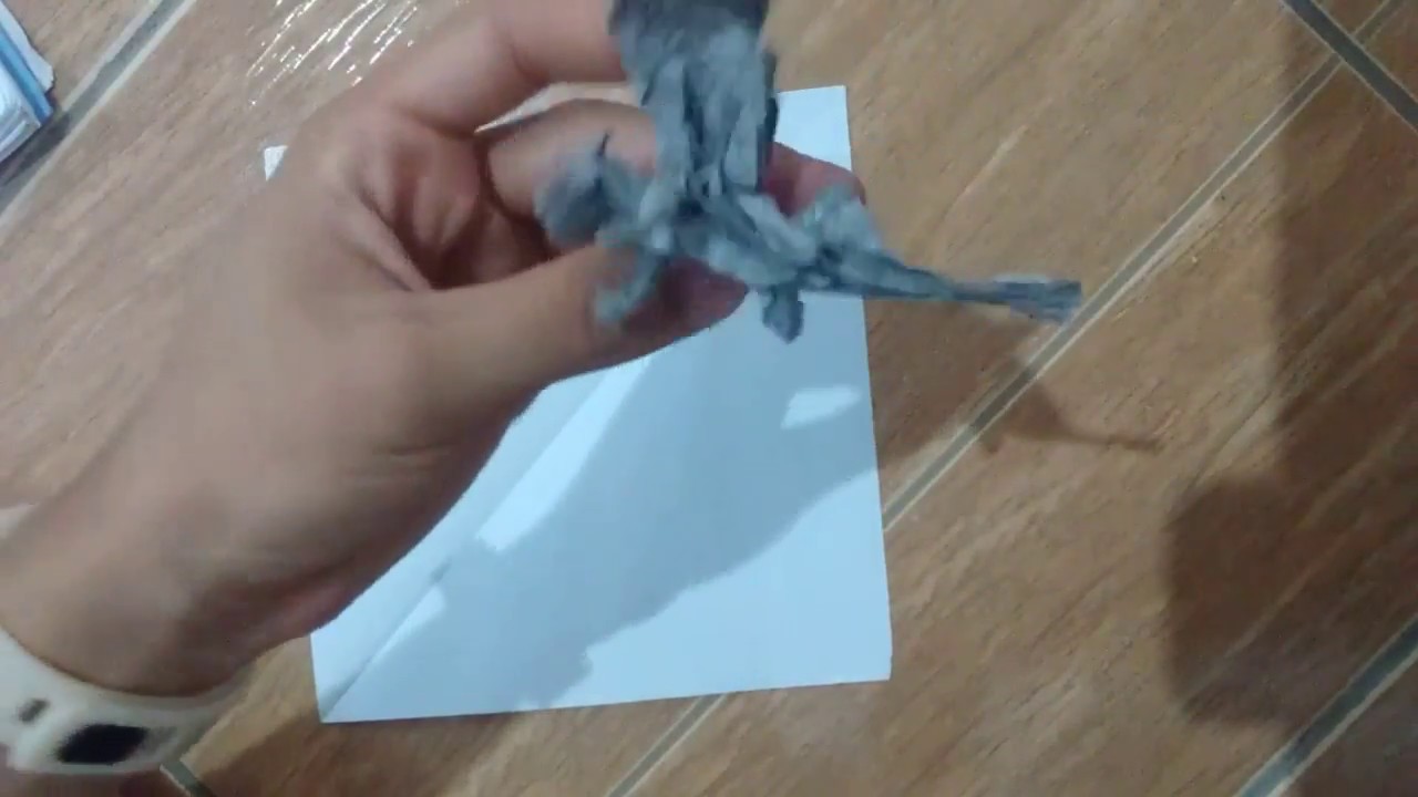 Origami F&uacute;ria da Noite - Banguela V2 ( Toothless Night Fury ) &mdash; HARD part 1