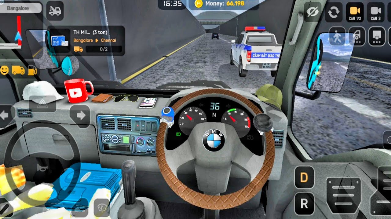Minitruck Simulator Vietnam GamePlay  - Vietnam Roads Offroad Driving Experience - Android GamePlay