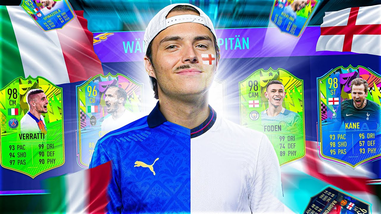 EM FINALE ITALIEN vs ENGLAND FUT DRAFT CHALLENGE 🤩