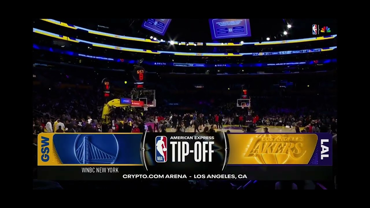Баскетбол НБА на NBC Sports: Голден Стэйт против Лос-Анджелес Лейкерс