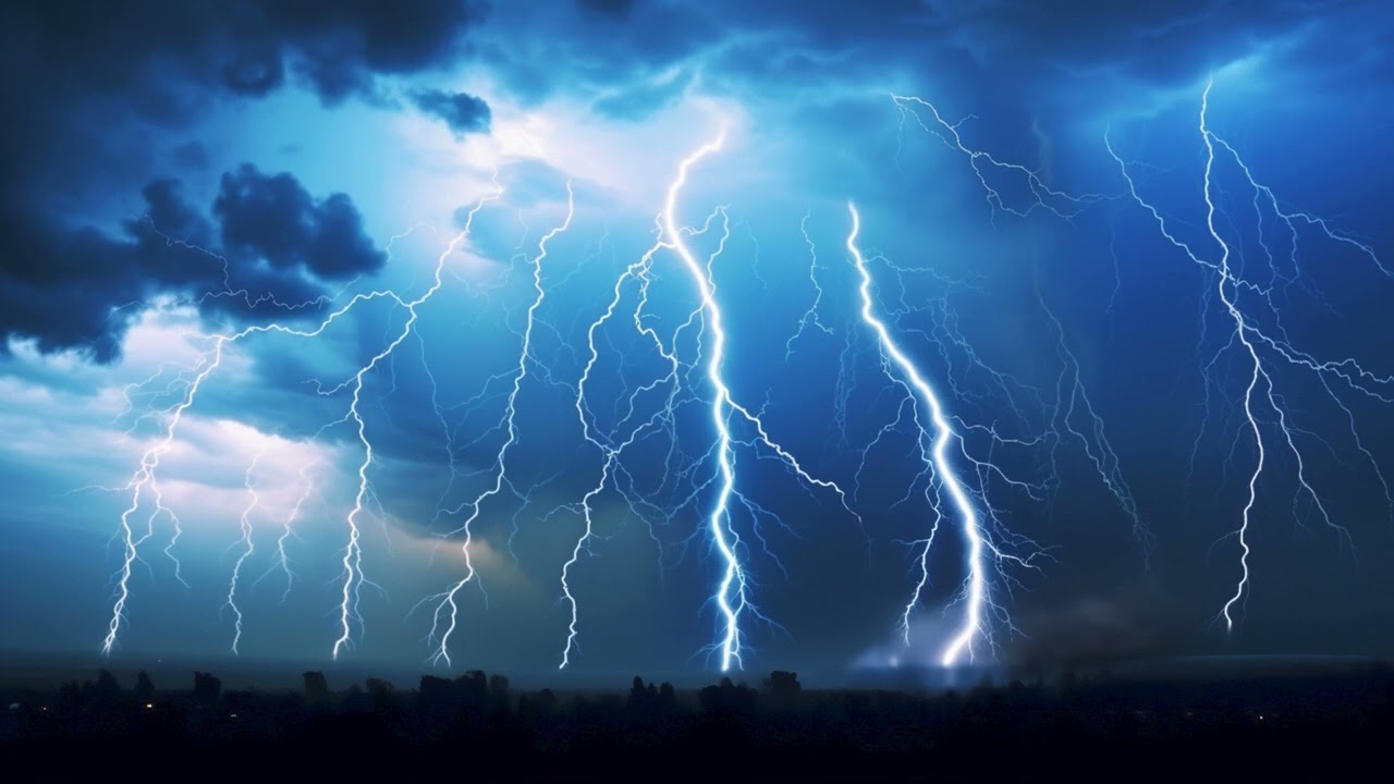EPIC THUNDER & RAIN ⛈️White Noise 10 Hours⛈️Rainstorm Sounds For Relaxing, Focus or Sleep#rainsounds