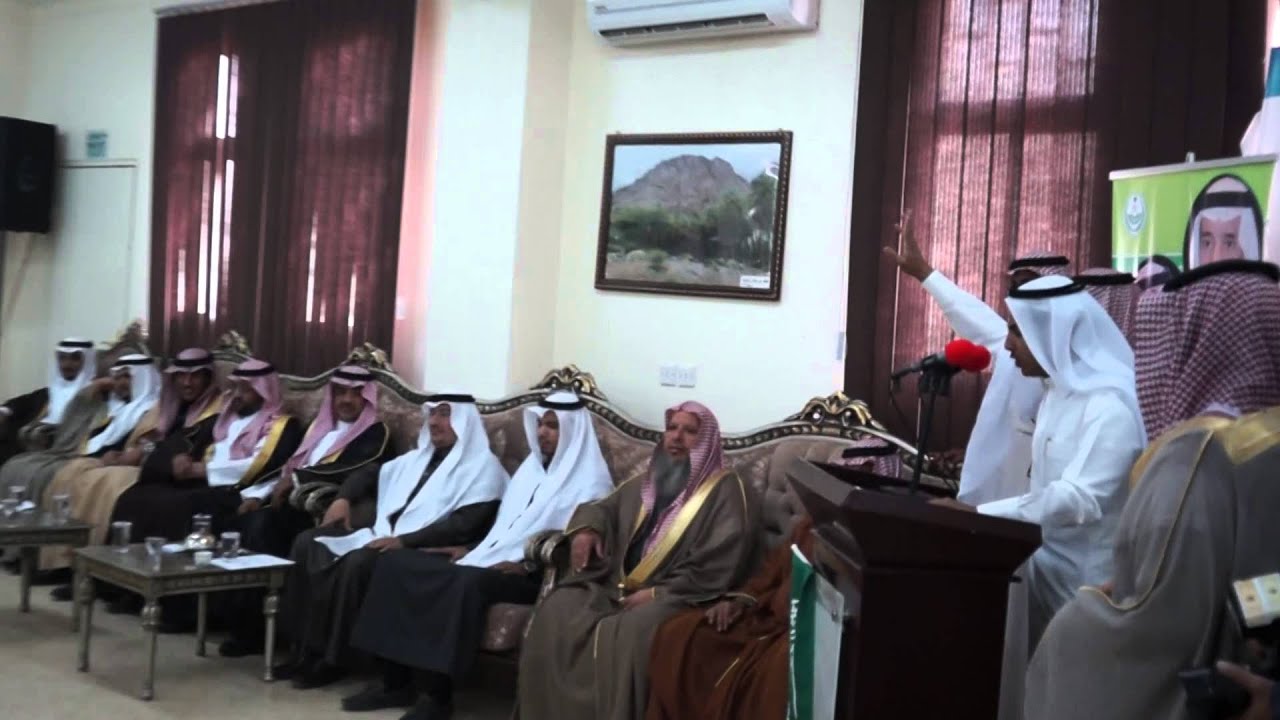 قصيدة شاعر ابانات مهدي بن براك القاها ابنه سالم امام أمير منطقة القصيم fares